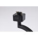 Orb 120 Black LED Track Head - J-Type Ceiling Light