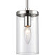 Oakland 1 Light 4 inch Chrome Mini Pendant Ceiling Light