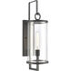 Hopkins 1 Light 24 inch Charcoal Outdoor Wall Sconce