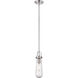Beaker 1 Light 4.75 inch Brushed Nickel Mini Pendant Ceiling Light