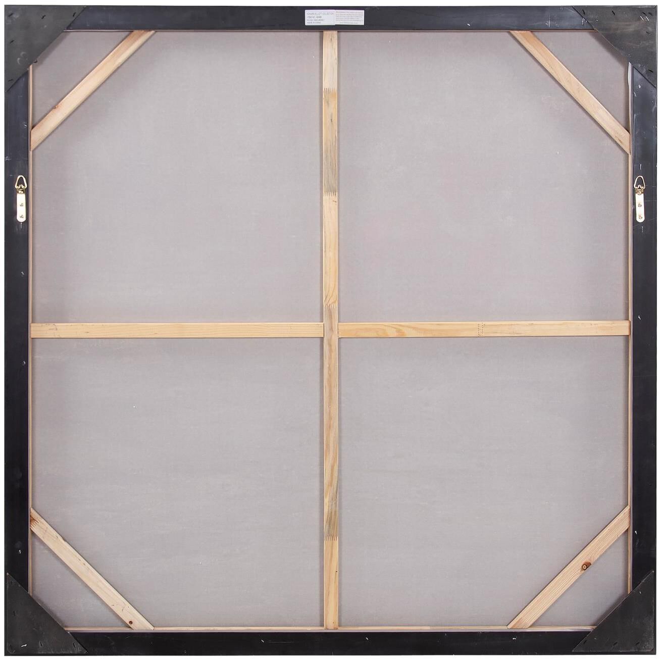 Tranquil Sunset 51.75 X 51.75 inch Hand Painted Canvas