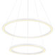 Chalice LED 24 inch White Chandelier Ceiling Light