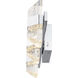 Selena LED 24 inch Polished Chrome Bath Light Wall Light, Large