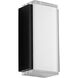 Helio LED 9 inch Black Outdoor Wall Sconce