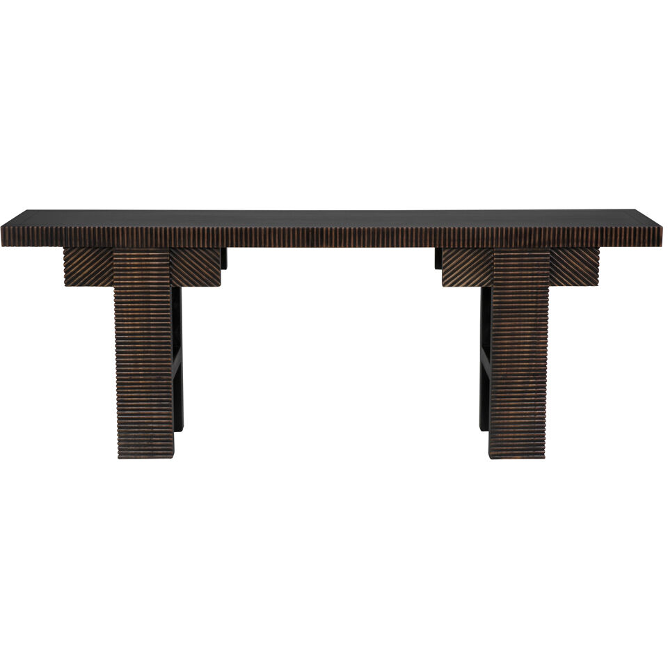 Nabu 82 X 17 inch Hand Rubbed Black Console