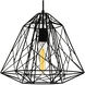 Bagheera 1 Light 16 inch Black Down Pendant Ceiling Light