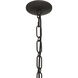 Marbelle 1 Light 15.75 inch Dark Bronze Pendant Ceiling Light