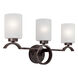 Signature 3 Light 22.5 inch Antique Bronze Vanity Light Wall Light