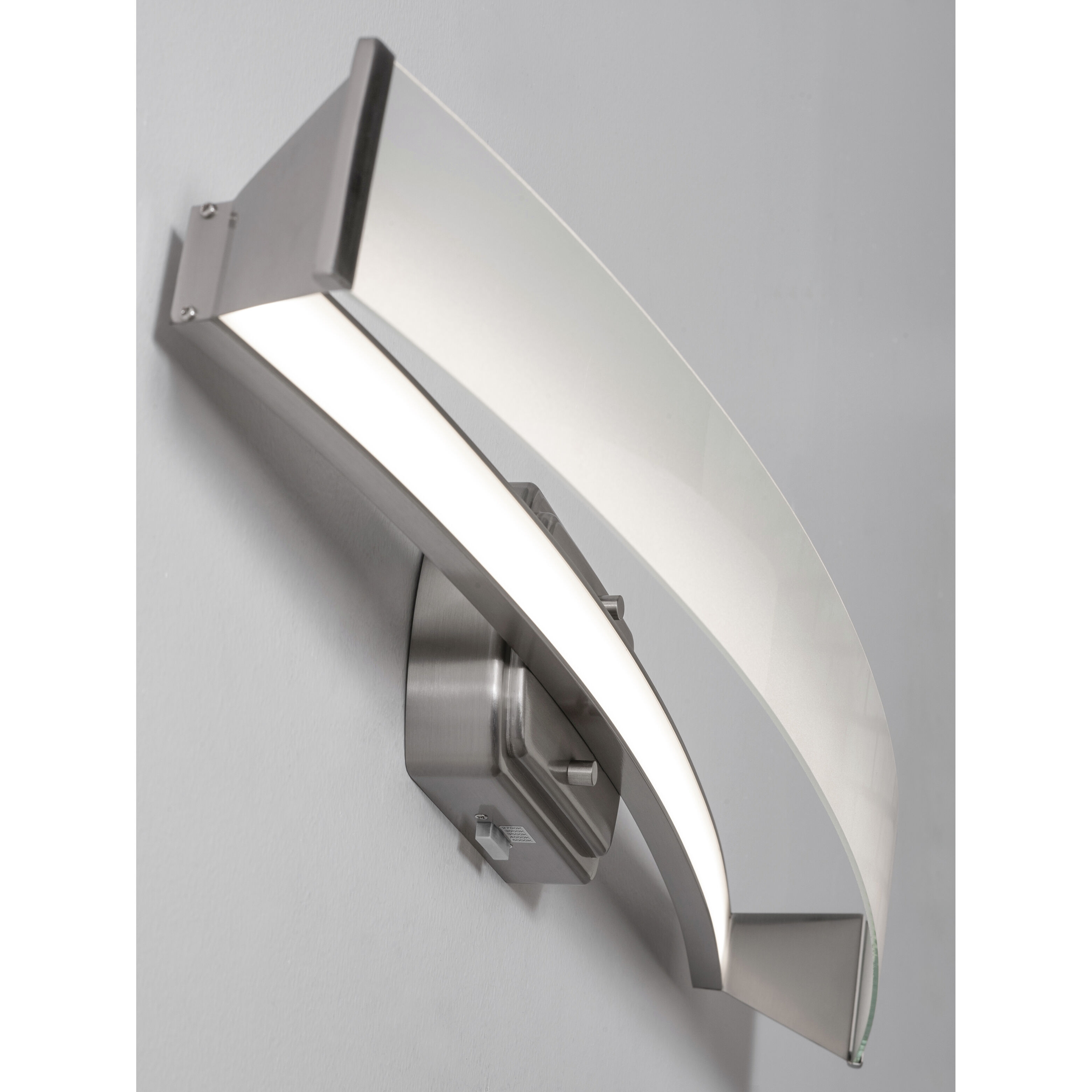Layla LED 32.66 inch Brushed Nickel Vanity Light Wall Light in 32 in