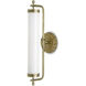 Latimer 1 Light 5 inch Antique Brass Wall Sconce Wall Light, Barry Goralnick Collection