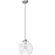 Xidane 1 Light 12 inch Brushed Nickel Pendant Ceiling Light