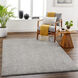 Alfombra 118 X 31 inch Gray Rug, Runner