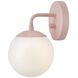 Julep Sconce Wall Light in Rose