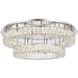 Monroe 2 Light 30 inch Chrome Flush Mount Ceiling Light
