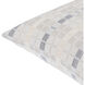 Divya 22 X 22 inch Light Beige Accent Pillow