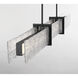 Lumina LED 66 inch Dark Matte Black Linear Chandelier Ceiling Light