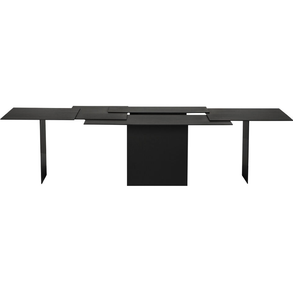 Delphi 70 X 35 inch Matte Black Coffee Table