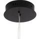Romy LED 24 inch Matte Black Pendant Ceiling Light