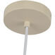Hayden Pendant Ceiling Light in Pearl White