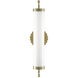 Latimer 1 Light 5 inch Antique Brass Wall Sconce Wall Light, Barry Goralnick Collection