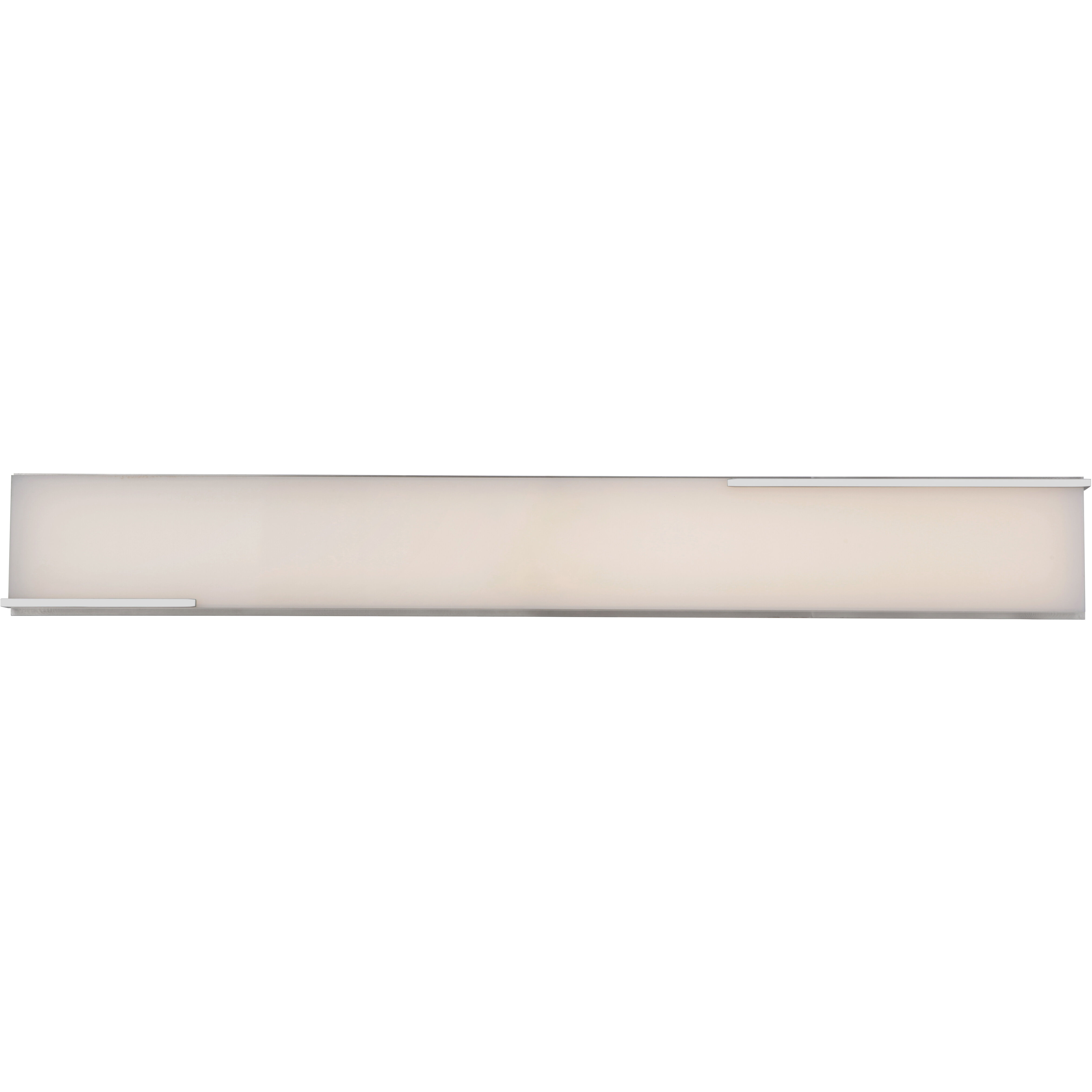 Vibe LED 35.4 inch Brushed Polished Nickel Vanity Light Wall Light