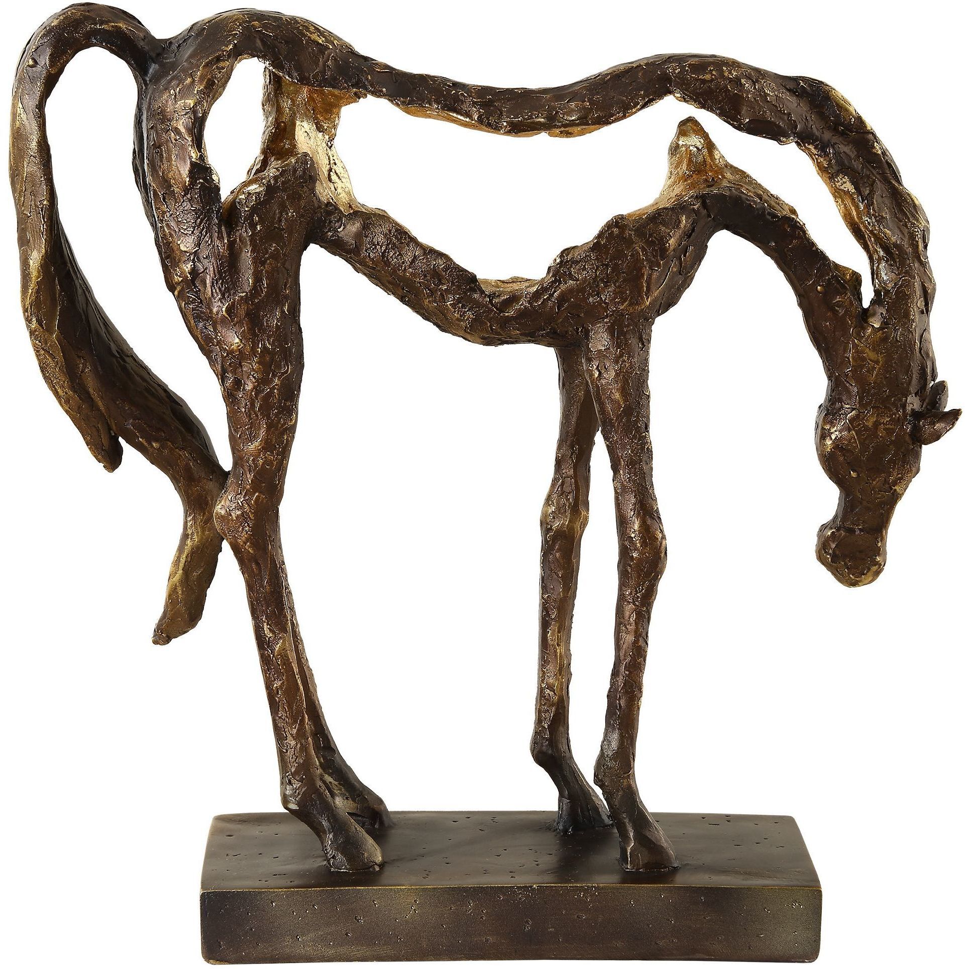 Openly Grazing 13 X 13 inch Sculpture