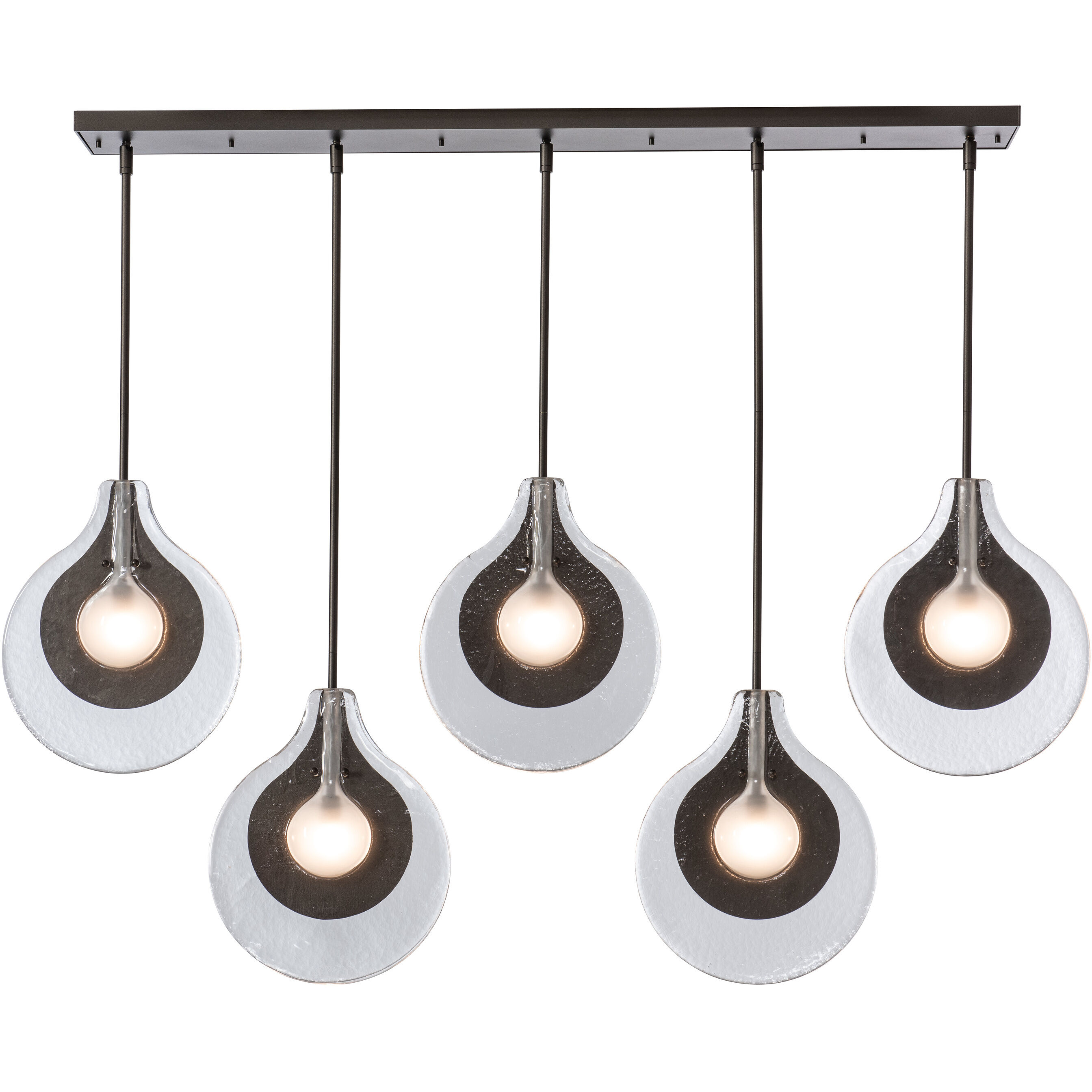 Art & Alchemy Veneto 5 Light 53.4 inch Oil Rubbed Bronze Linear Pendant Ceiling Light