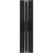 Arles LED 18 inch Sand Black Outdoor Wall Sconce