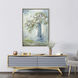 Standing Tall Blue and Green and Multi and White Canvas