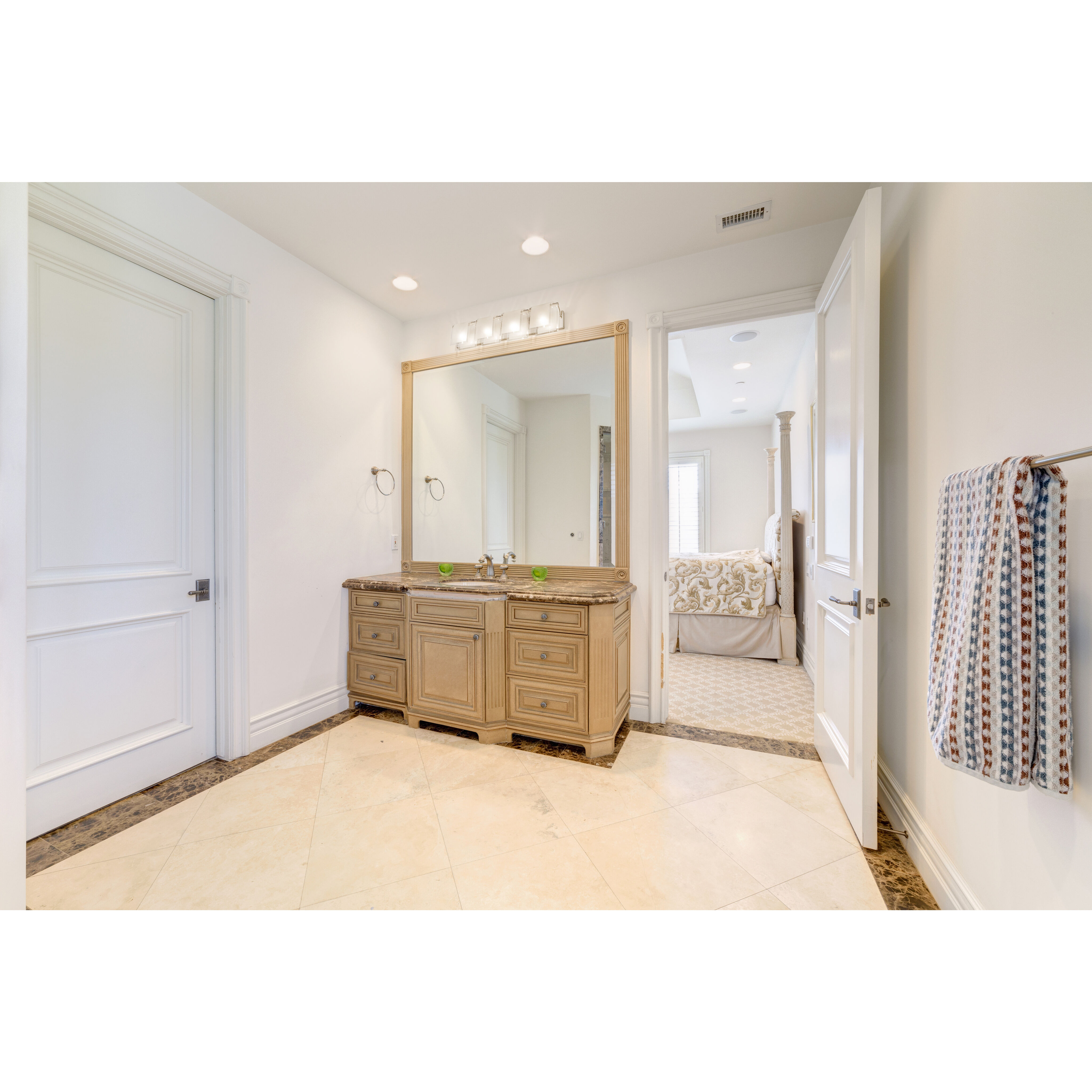 Zephyr 4 Light 30.66 inch Brushed Nickel Vanity Wall Light