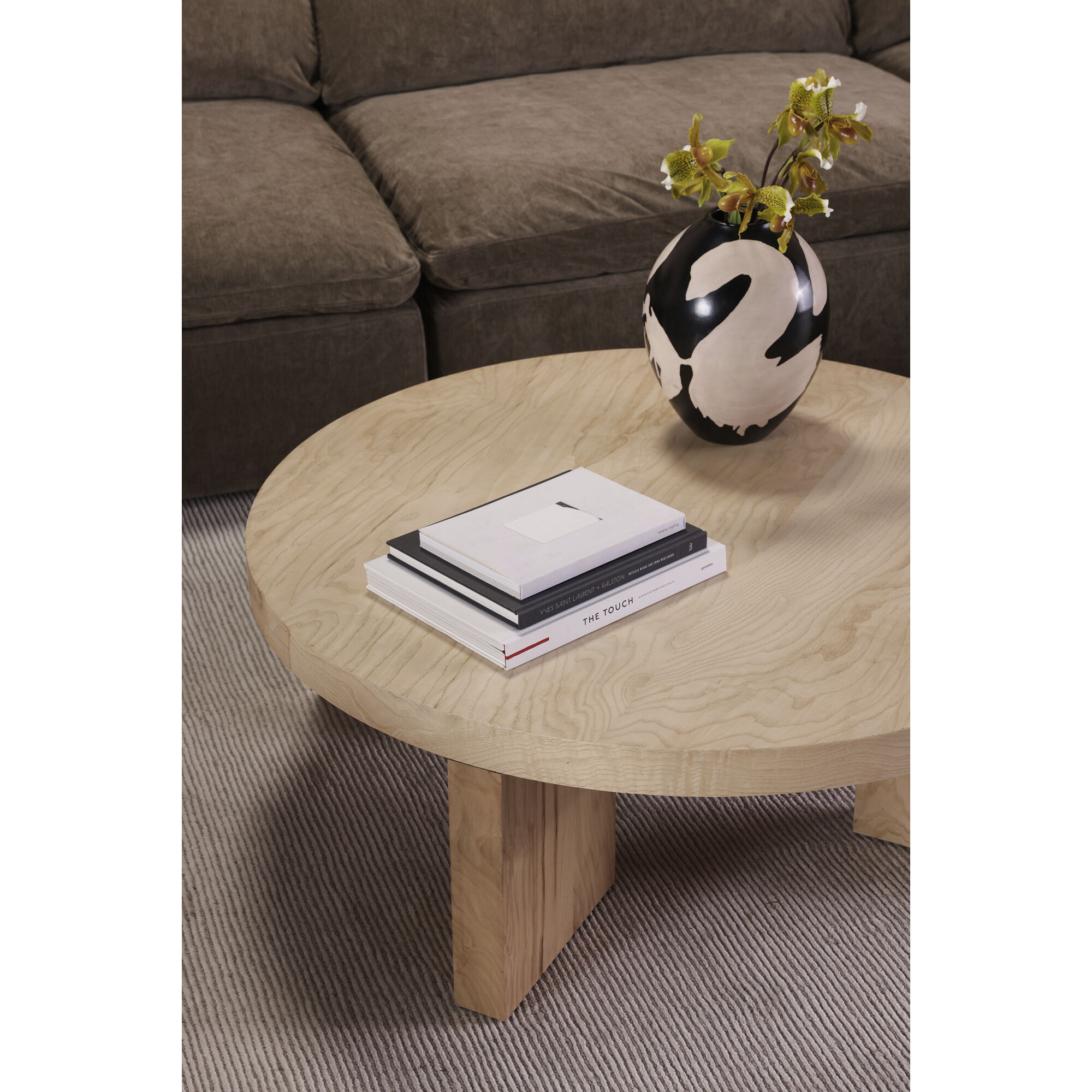 Oregon 42 X 42 inch Brown Coffee Table, Round