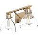Van Nuys 2 Light 14.75 inch Alturas Gold Vanity Light Wall Light