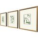 Chaos Green and Beige Framed Art