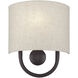 Stratton 1 Light 9 inch English Bronze ADA Wall Sconce Wall Light