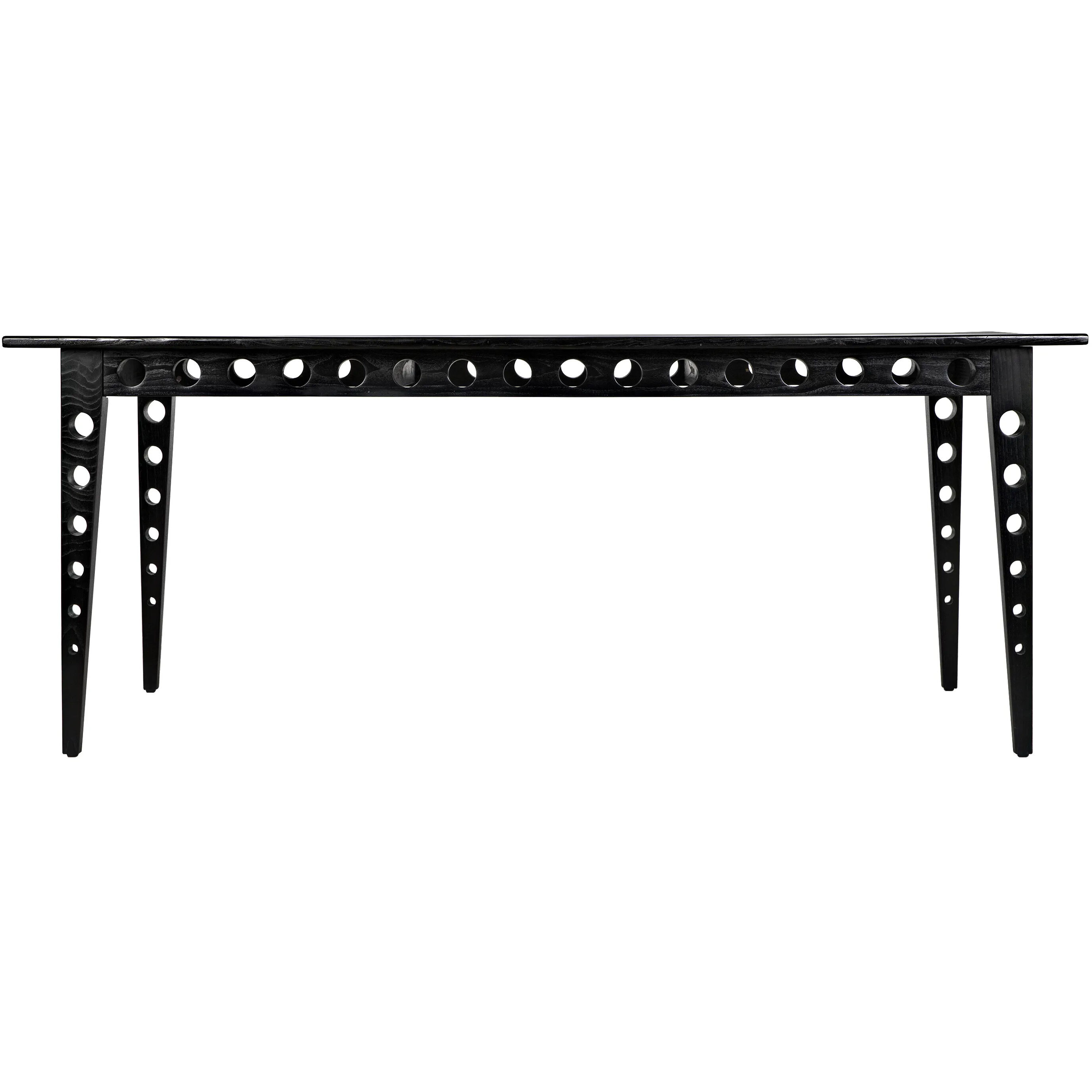 Pericles 76 X 36 inch Charcoal Black Table/Desk