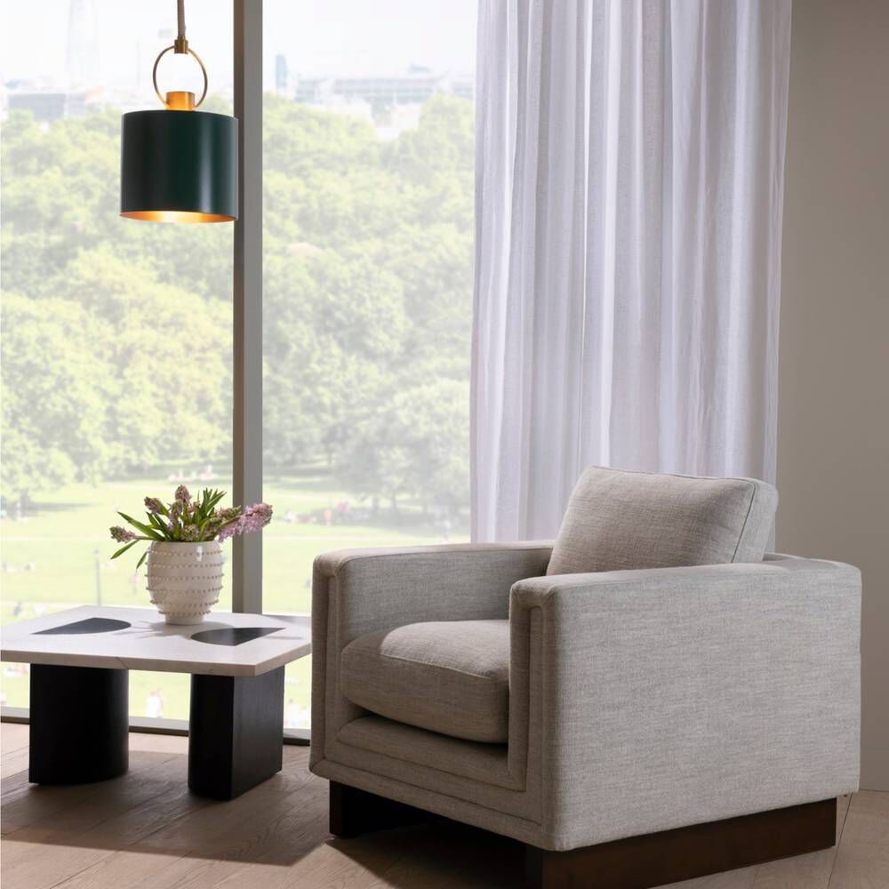 Tarlow 1 Light 12 inch Pine Pendant Ceiling Light