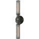 Atlas 2 Light 5.25 inch Aged Pewter ADA Wall Sconce Wall Light