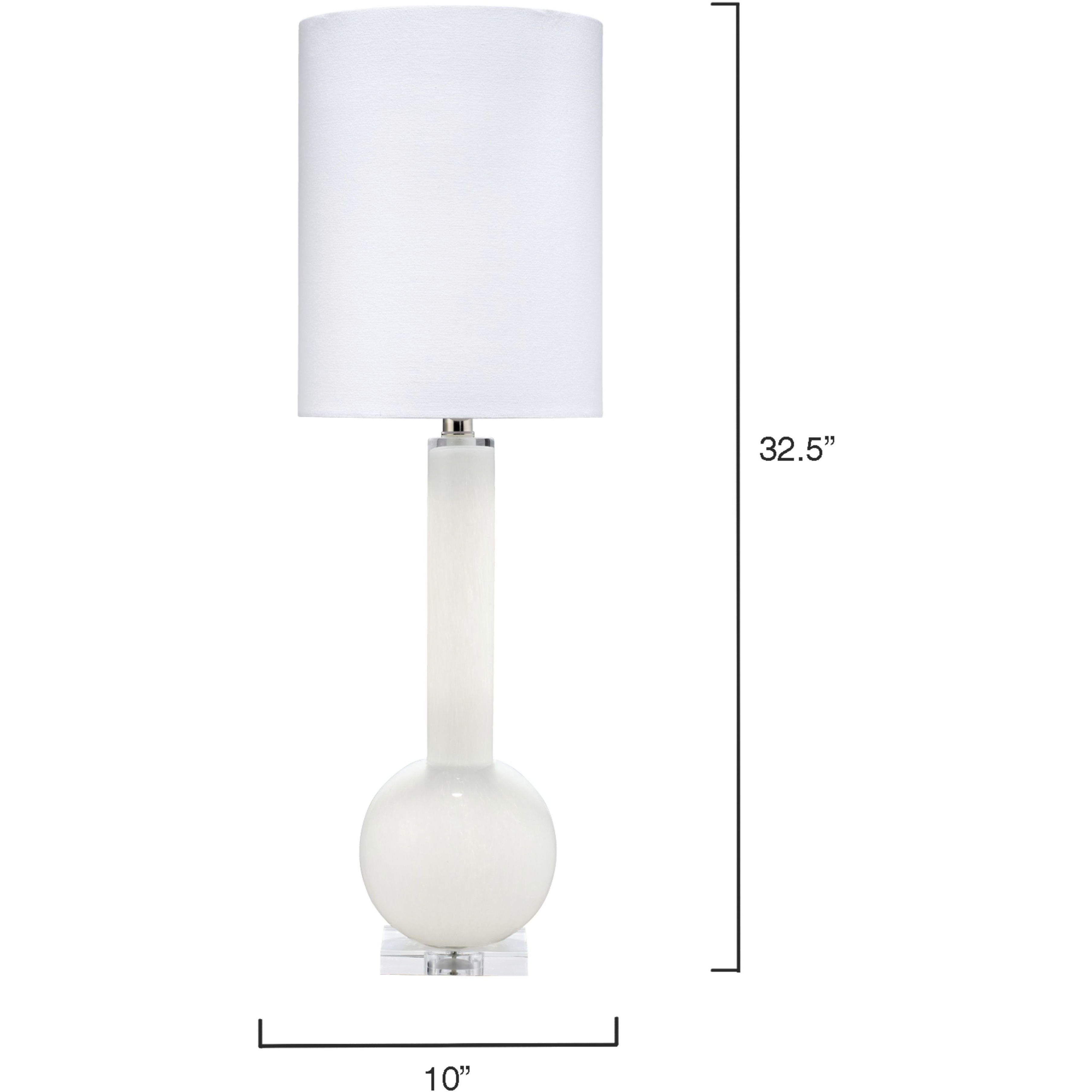 Studio 33 inch 60.00 watt White Table Lamp Portable Light