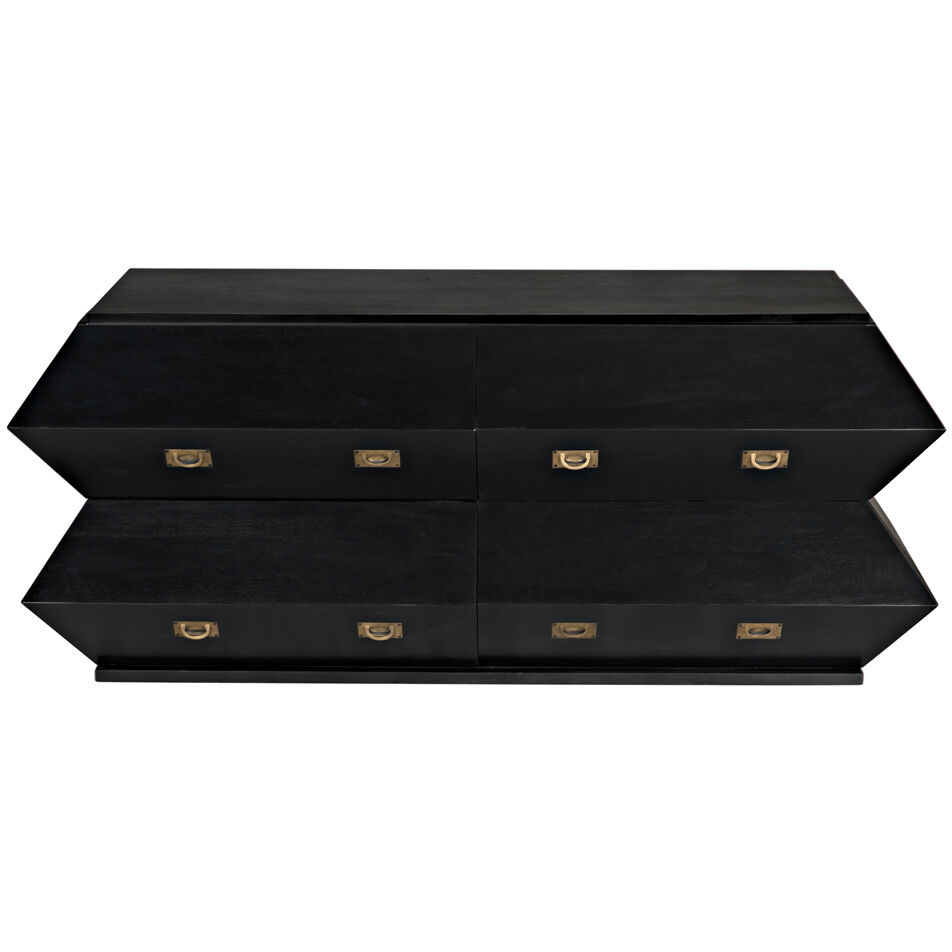 Vico Hand Rubbed Black Dresser