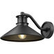 RLM 1 Light 7.25 inch Sand Black Outdoor Wall Light