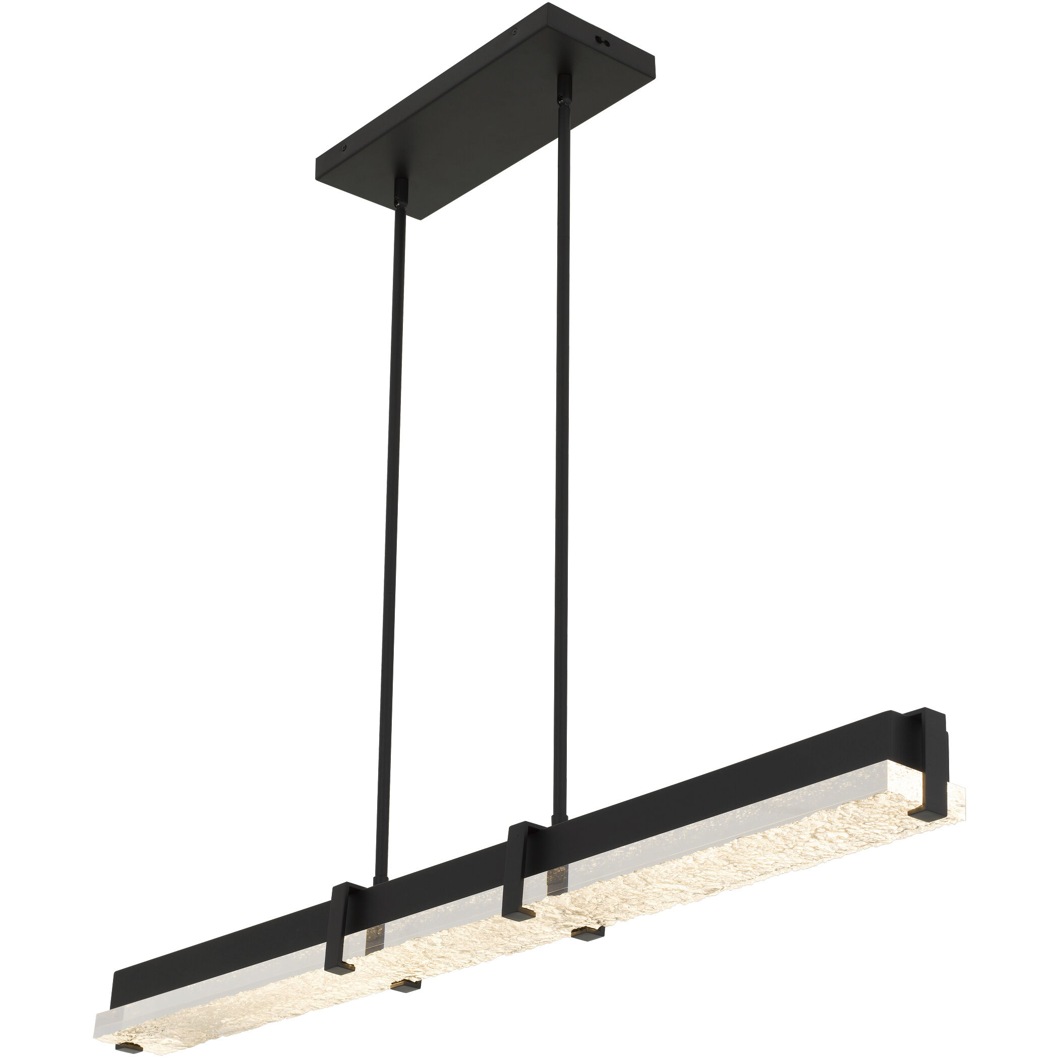 Theodore LED 48 inch Matte Black Island Light Ceiling Light