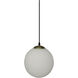 Sol 1 Light 5.9 inch Yellow Pendant Lamp Ceiling Light