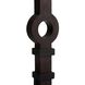 Totem 72.5 inch 150 watt Ebony and Bronze Floor Lamp Portable Light