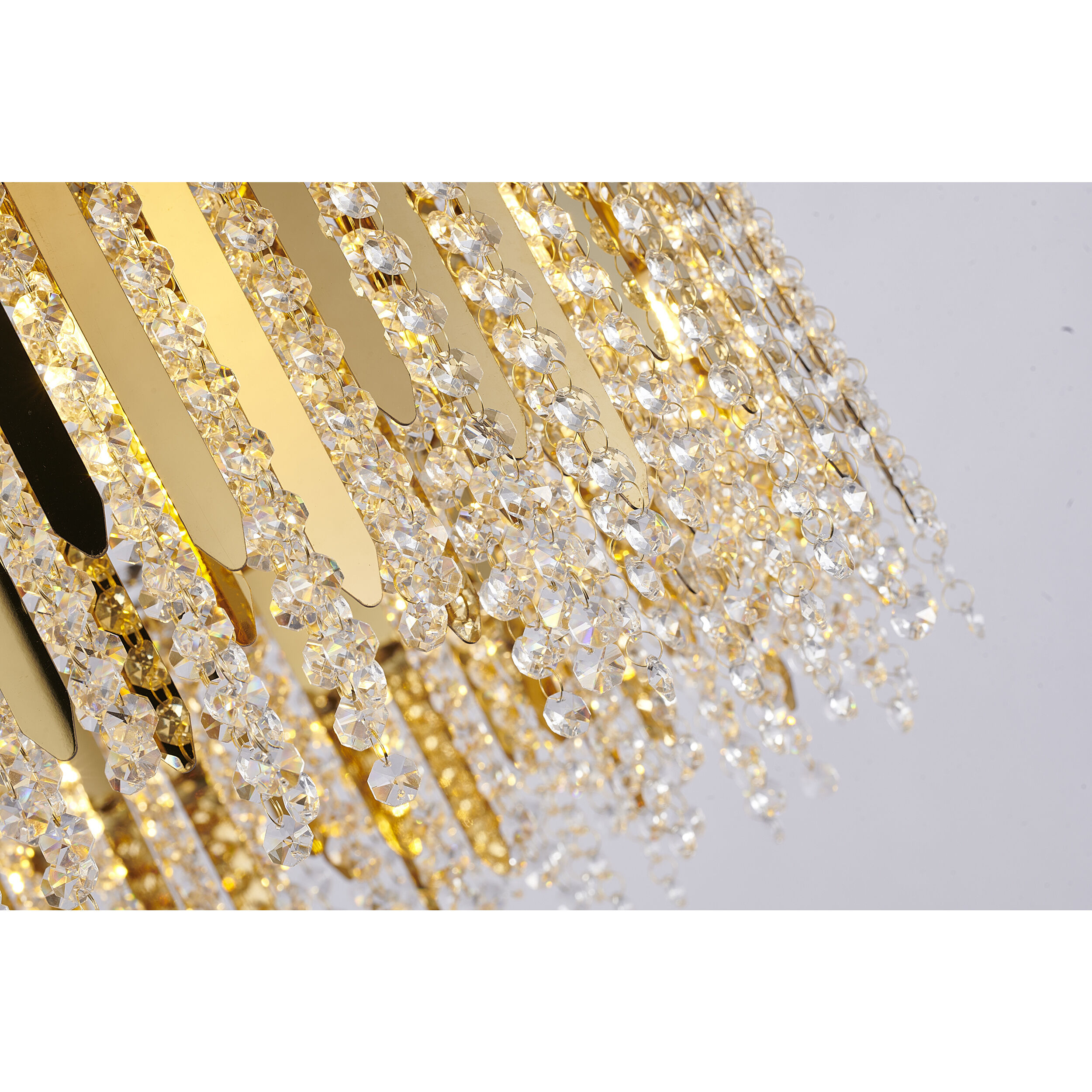 Canada 12 Light 24 inch Gold Chandelier Ceiling Light