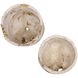Quarried Stone 11 X 7 inch Indoor Outdoor Candleholders, Set of 2