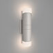 Kaya 24 2 Light 24 inch Silver Outdoor Sconce