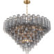 Addis 28 Light 49 inch Aged Brass Chandelier Ceiling Light