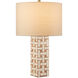 Aarna 26.5 inch 150 watt Natural and Ivory Table Lamp Portable Light
