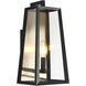 Aviv 1 Light 7 inch Matte Black Wall Sconce Wall Light