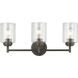 Winslow 3 Light 22 inch Olde Bronze Wall Mt Bath 3 Arm Wall Light
